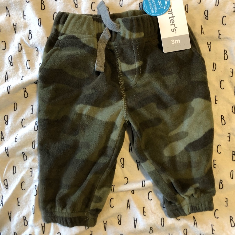 Carter’s Camouflage Baby Boy fleece Joggers